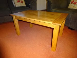 Oak coffee table