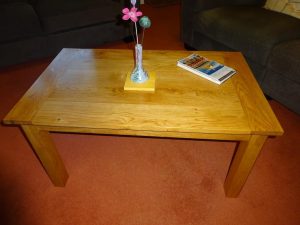 Oak coffee table