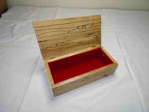 Spalted Beech jewellery box