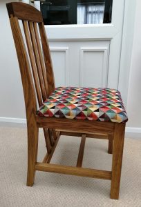 Oak dining chair