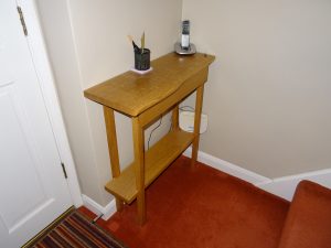 Waney Oak hall table